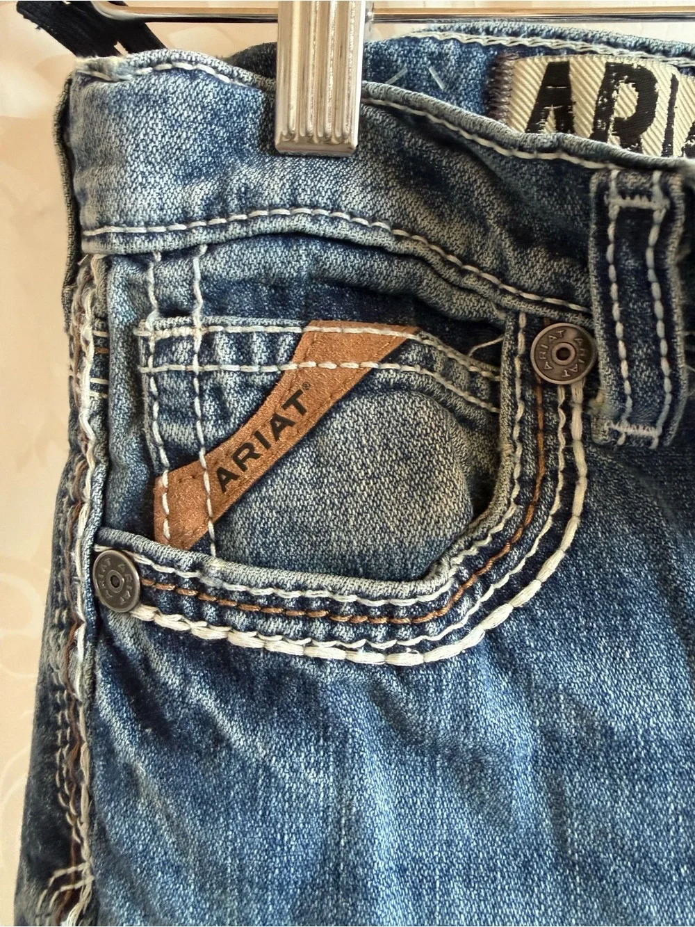 Ariat Kids Blue Washed Denim Jeans
